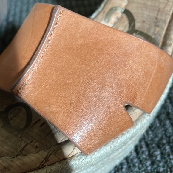 Sam Edelman size 8 leather wedge - Picture 3 of 6